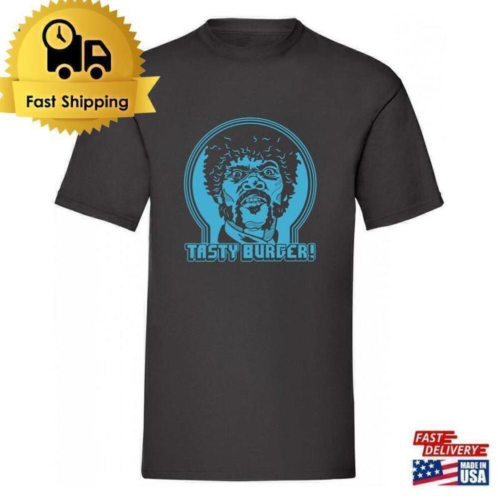 Tasty Burger Pulp Fiction Retro Movie Quote T-Shirt